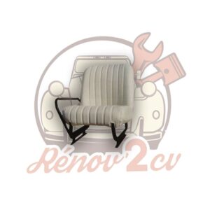 Siege avant droit mehari skai blanc uni