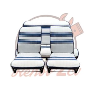 Sièges complets 2CV France 3 sièges banquette Asymétrique sans rabat
