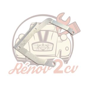 Support INOX de boitier de filtre à air plastique pour 2cv