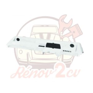 Tableau de bord Méhari nouveau modèle BLANC BRILLANT