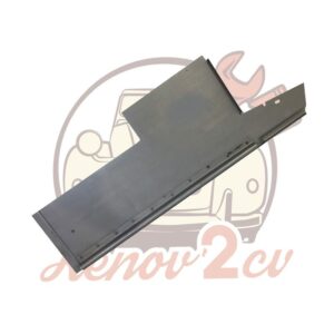 Tôle avant gauche + bourrelet pour intèrieur d'aile arrière Azu Ak