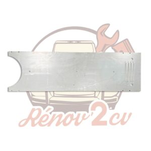 Tôle inférieure de chassis 2cv et 2cv fourgonnette