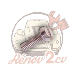 Vis d'aile arrière 2cv en INOX M5x12