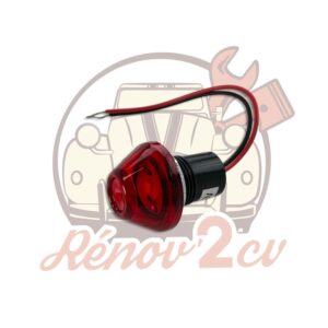 Voyant de charge Rouge Gros modèle  Aza Azam Azu Ami6 Led 6V
