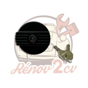 Bouchon essence à clés 2CV Méhari Dyane Acadiane Ami8