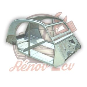 Caisse de 2cv ancien modele restaure