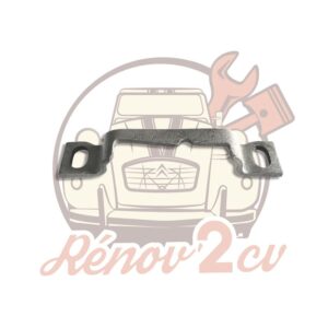 Gâche de serrure de male arrière pour 2cv + platine de fixation