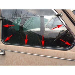 Joint de glace inférieur de porte avant droit