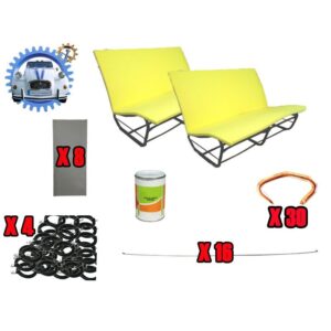Kit montage sellerie pour 2 banquettes Apres 1970