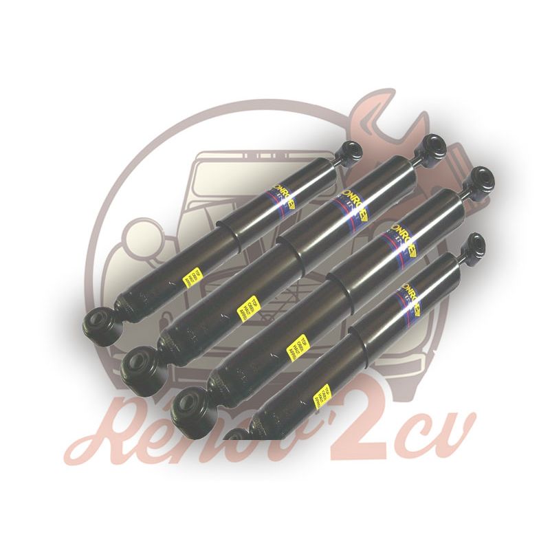 lot-de-4-amortisseurs-monroe-gaz-diametre-14mm-2cv-fourgonnette-mehari-4x4