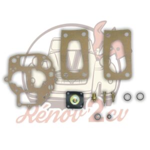 Necessaire de reparation carbu double corps