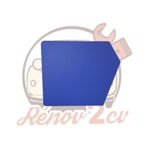 Panneau de porte bleu arrière droit grand modèle 2cv