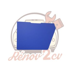 Panneau de porte bleu arrière droit petit modèle 2cv