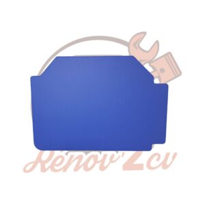 Panneau de porte bleu avant gauche grand modèle 2cv