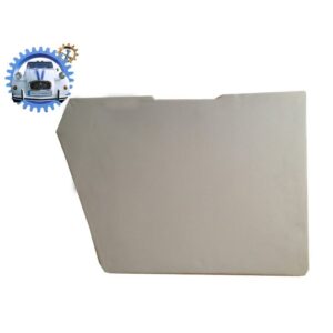 Panneau de porte gris clair arrière gauche petit modèle 2cv