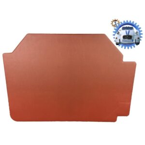 Panneau de porte marron avant gauche grand modèle 2cv