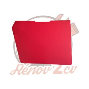 Panneau de porte rouge arrière gauche petit modèle 2cv