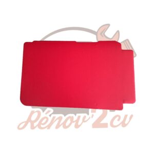 Panneau de porte rouge avant gauche petit modèle 2cv