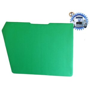 Panneau de porte vert arrière gauche petit modèle 2cv