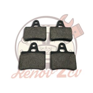 Plaquette de frein arrière pour Méhari 4x4 (lot de 4)