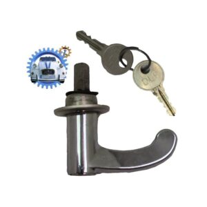 Poignée de porte avant 2cv AZ + clés ancien stock