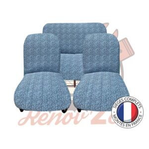 Sièges complets 2CV Vert batonnet sièges banquette Asymétrique