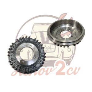 Tambour avant 4 trous diamètre 200mm 2cv Méhari Dyane