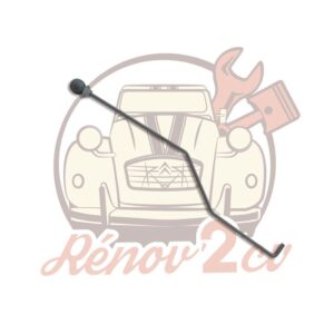 Tirette de commande de dégivrage de chauffage 2cv