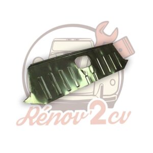 Tole sous banquette arriere 2cv ancien modele